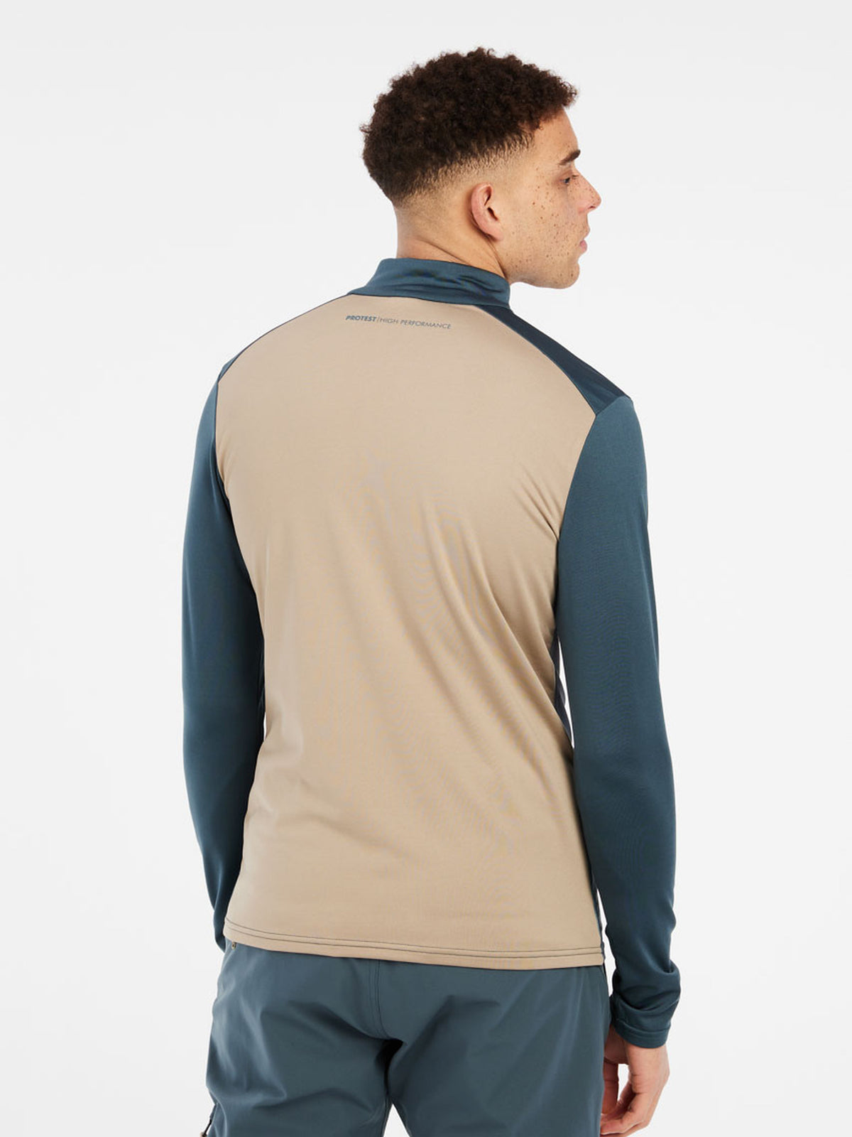 PROTEST PRTBIGBY 1/4 zip active t | Yale Blue