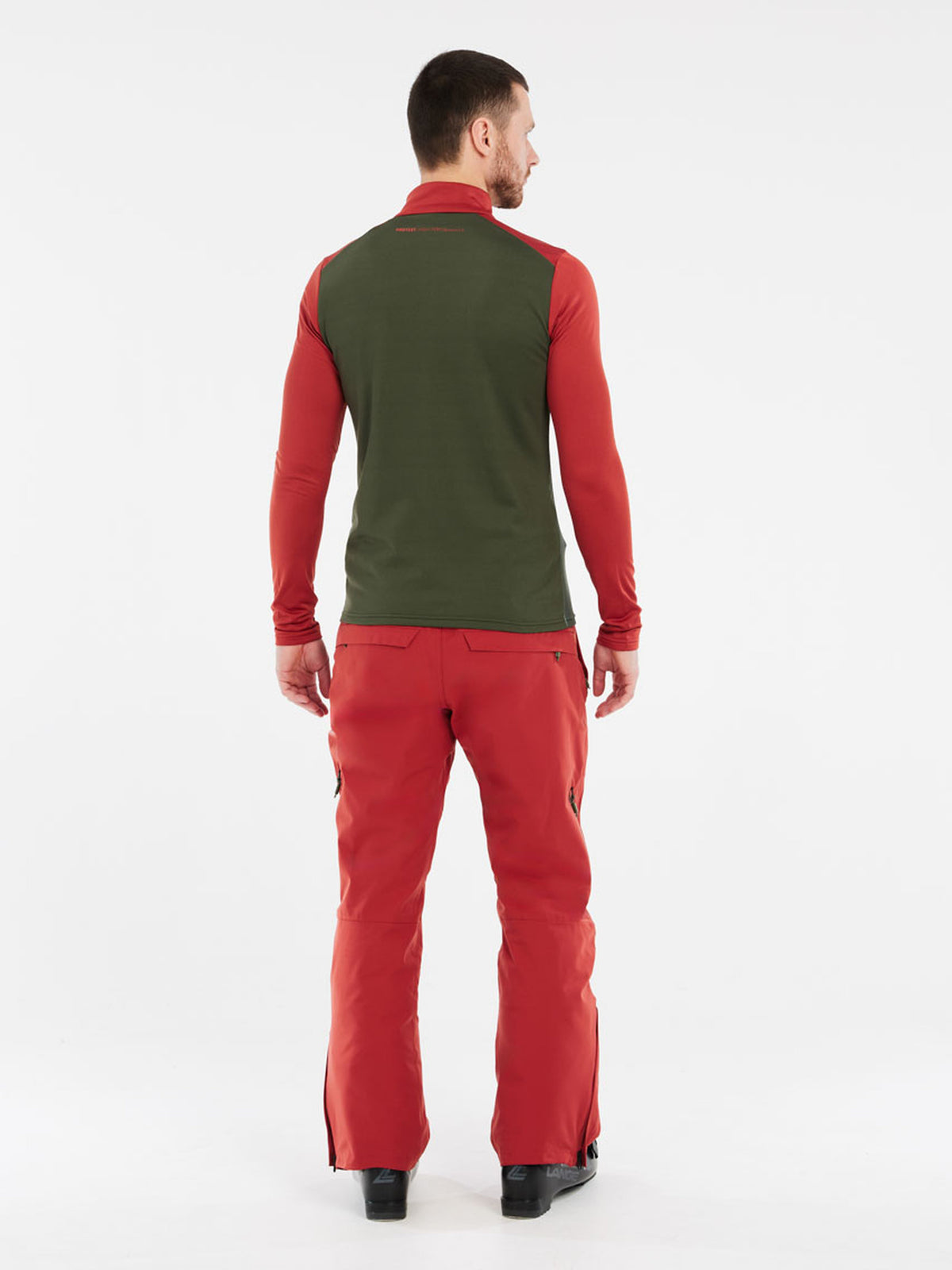 PROTEST PRTENVILLE 1/4 zip active | Thyme
