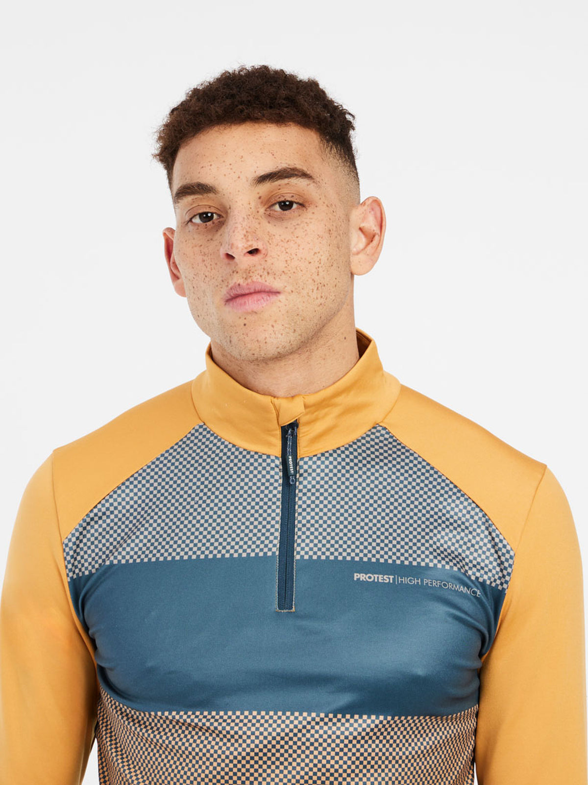 PROTEST PRTENVILLE 1/4 zip active | Yale Blue
