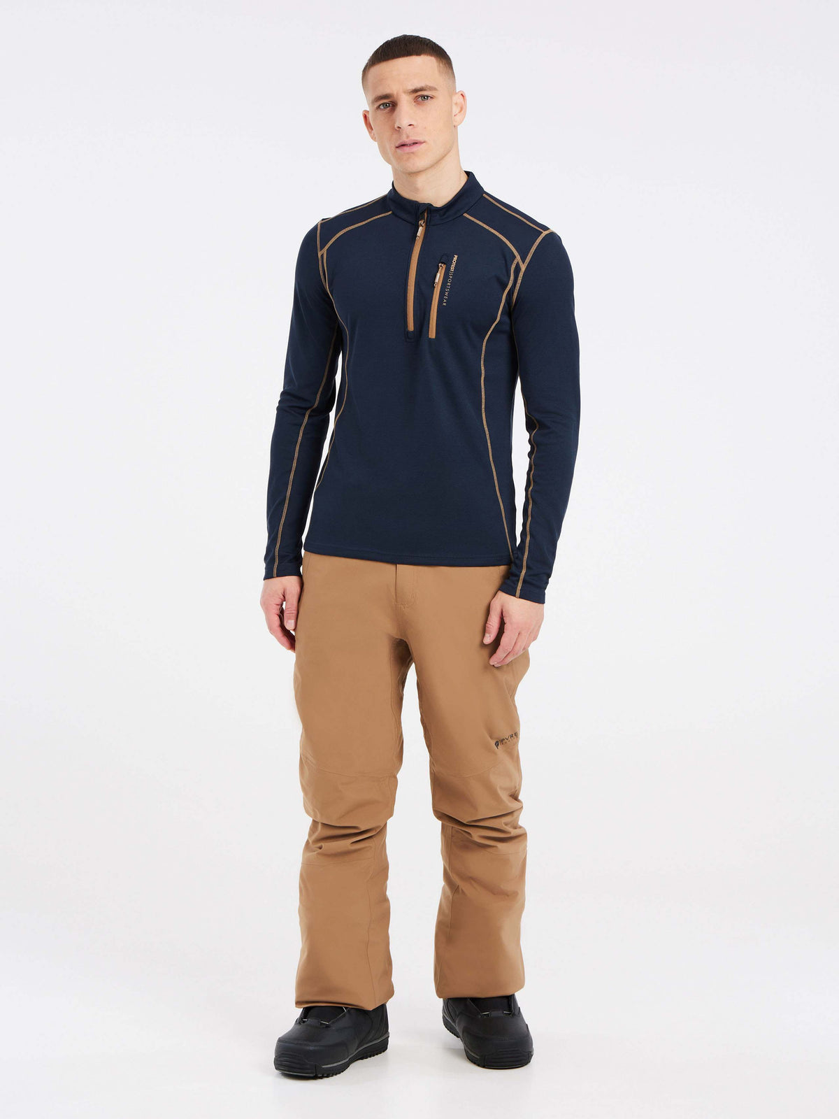PROTEST PRTKURANO 1/4 zip top | Blue Nights