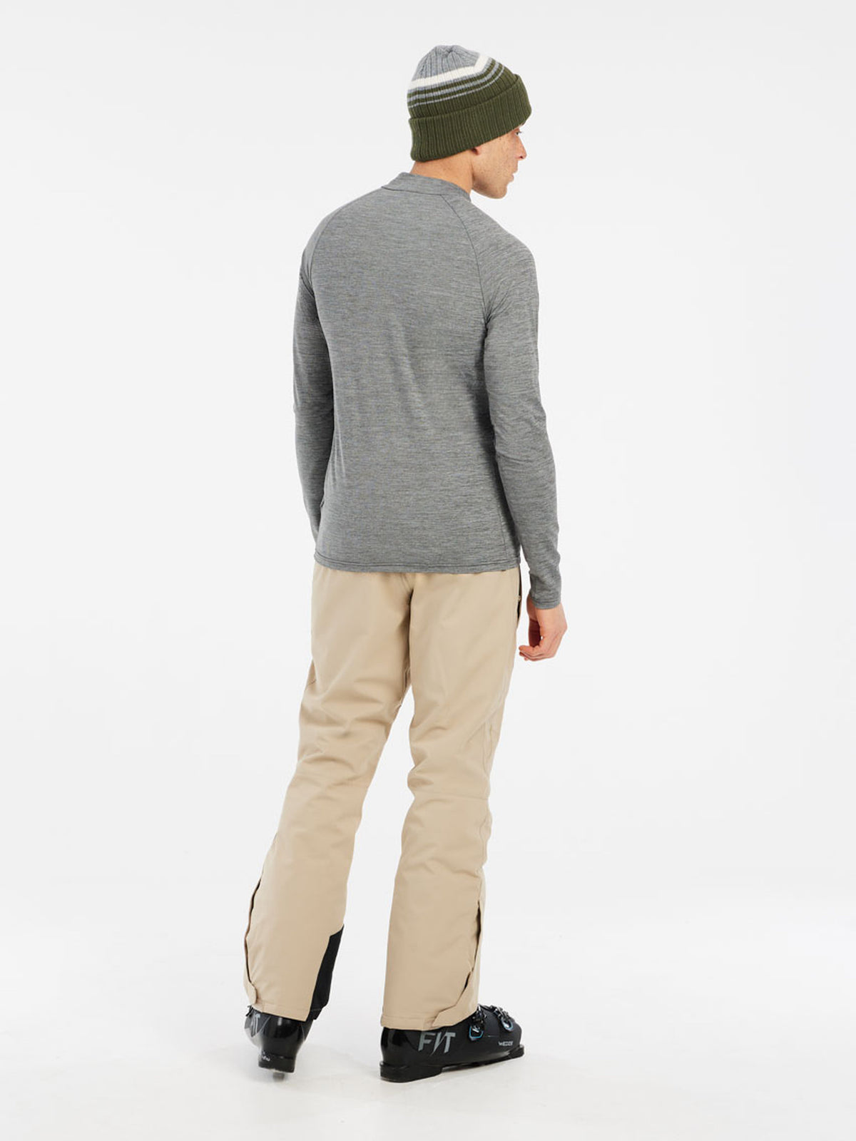 PROTEST PRTHENRY 1/4 zip active t | Deep Grey