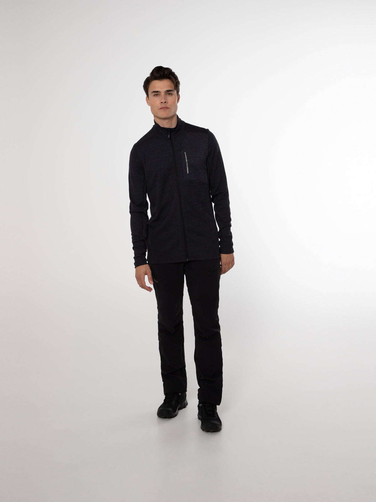 PROTEST KARAOKE full zip top | True Black