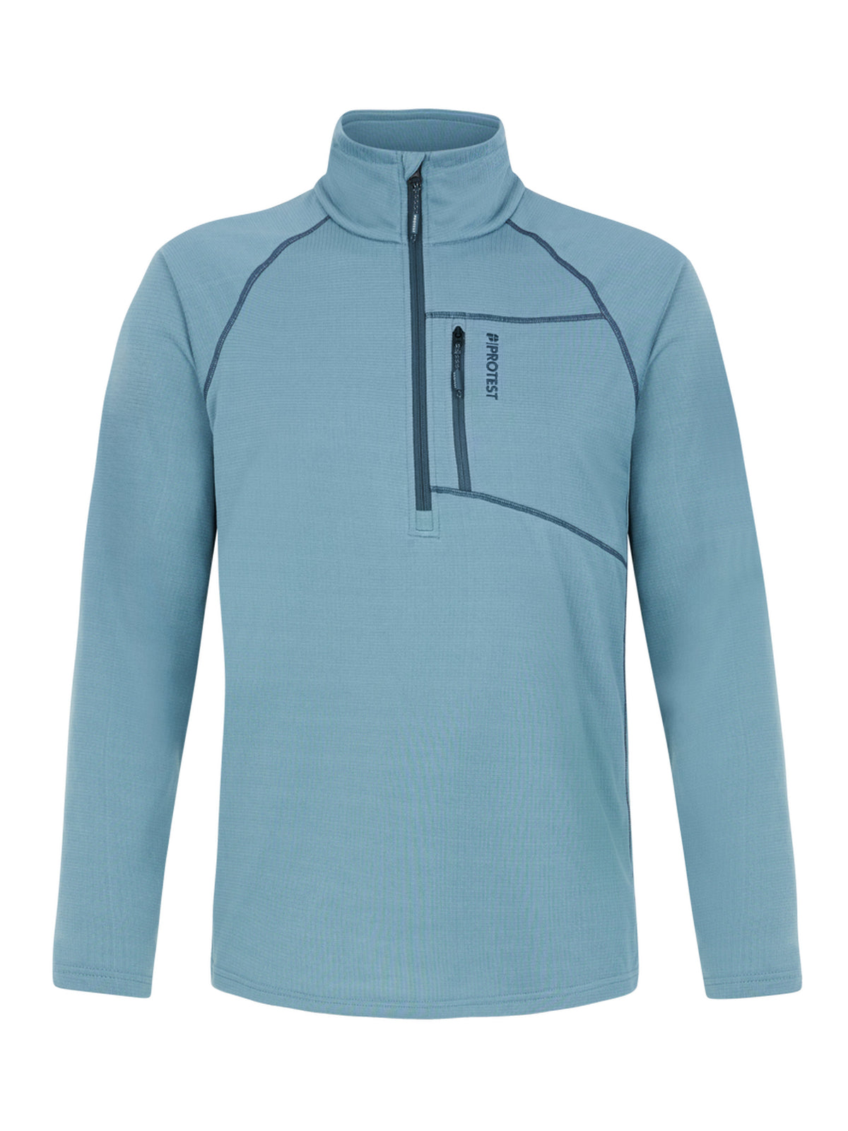 PROTEST PRTKODY 1/4 zip active to | Steel Blue