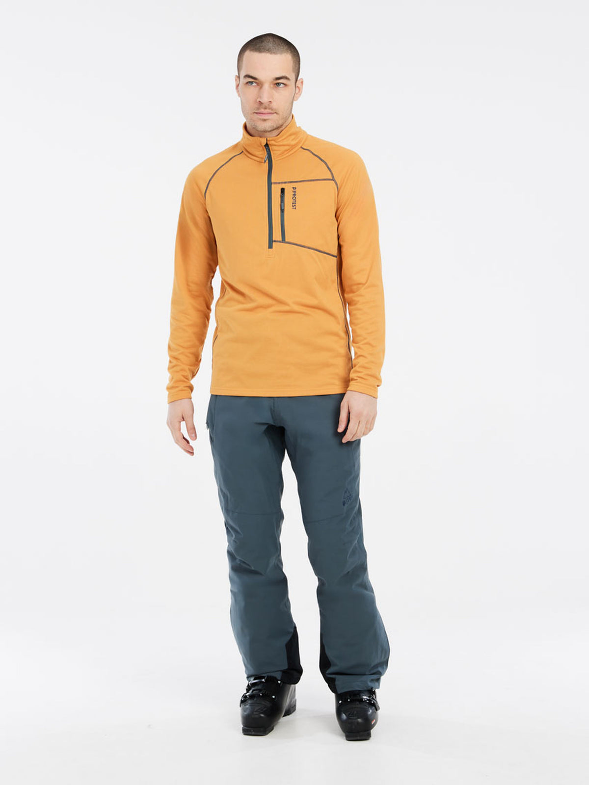 PROTEST PRTKODY 1/4 zip active to | Cab Yellow