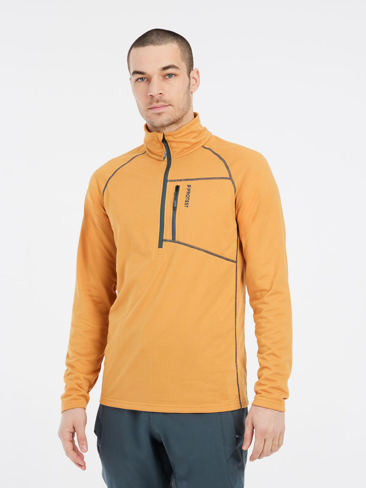 PROTEST PRTKODY 1/4 zip active to | Cab Yellow