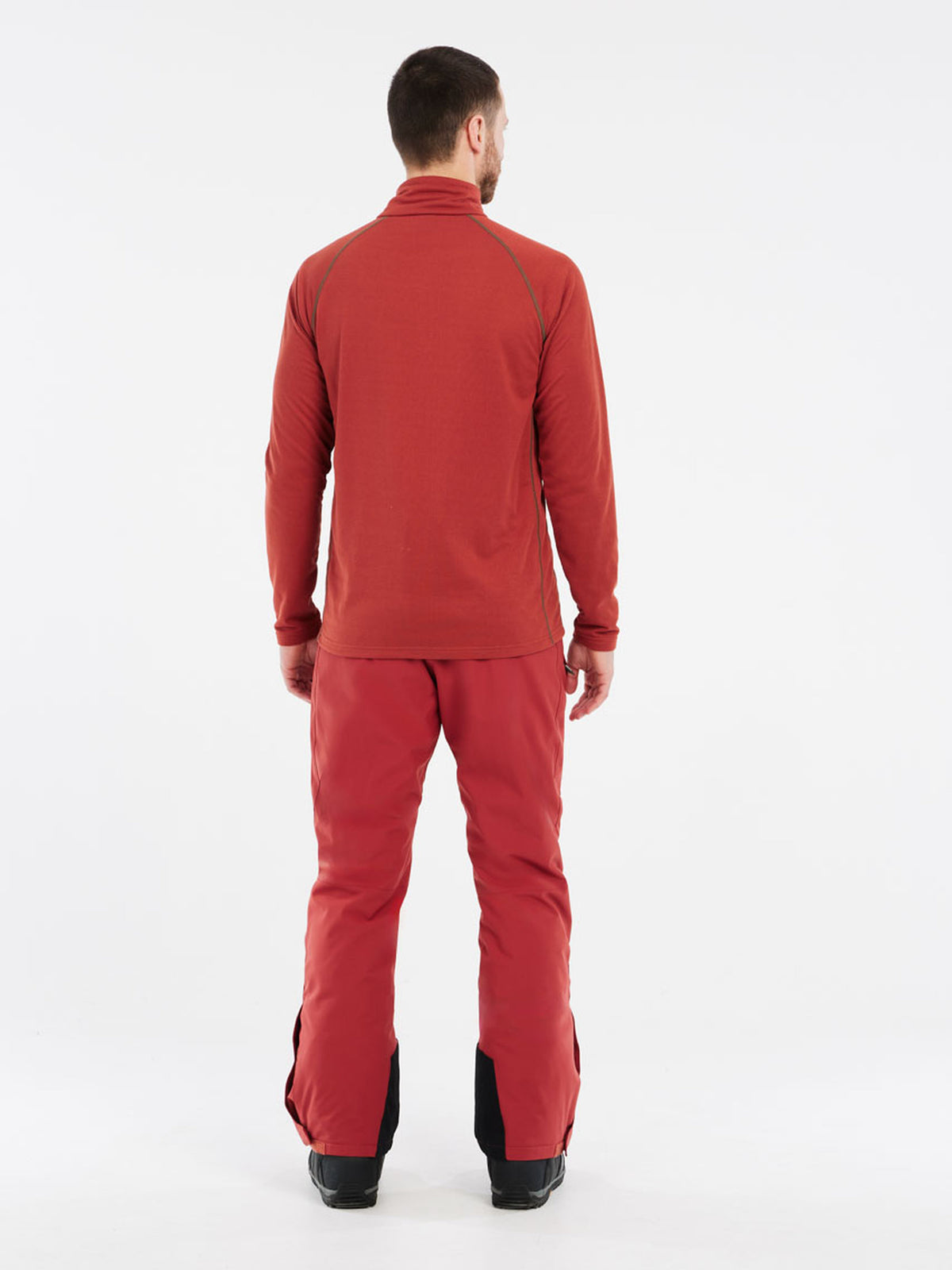 PROTEST PRTKODY 1/4 zip active to | Barn Red