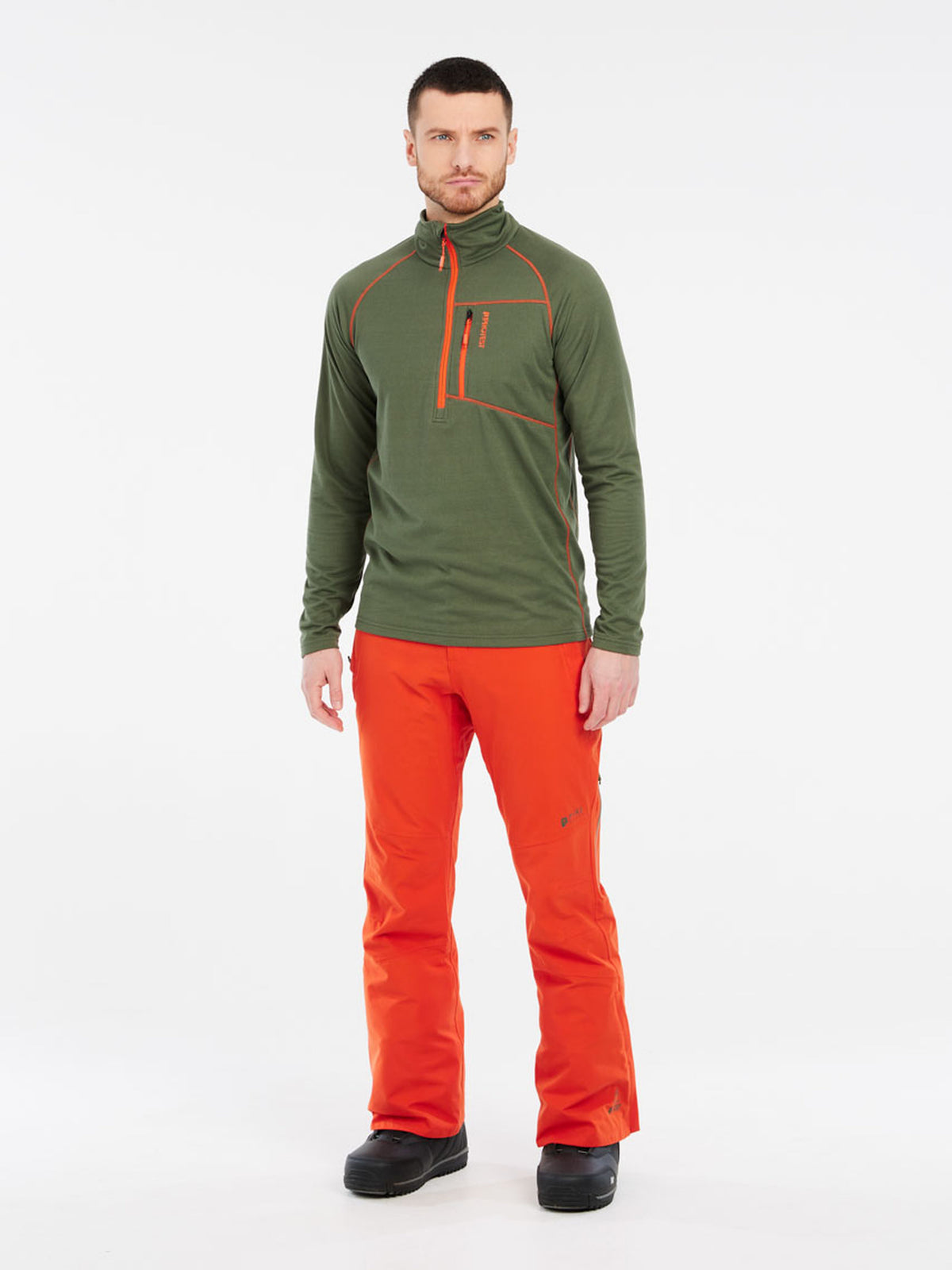 PROTEST PRTKODY 1/4 zip active to | Thyme