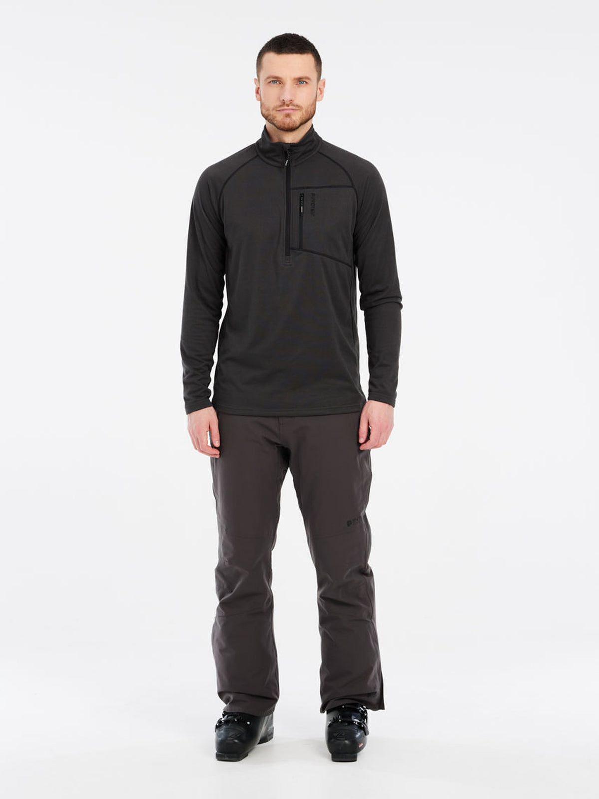 PROTEST PRTKODY 1/4 zip active to | Deep Grey