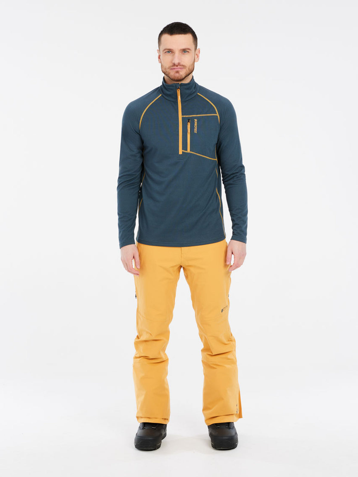 PROTEST PRTKODY 1/4 zip active to | Yale Blue