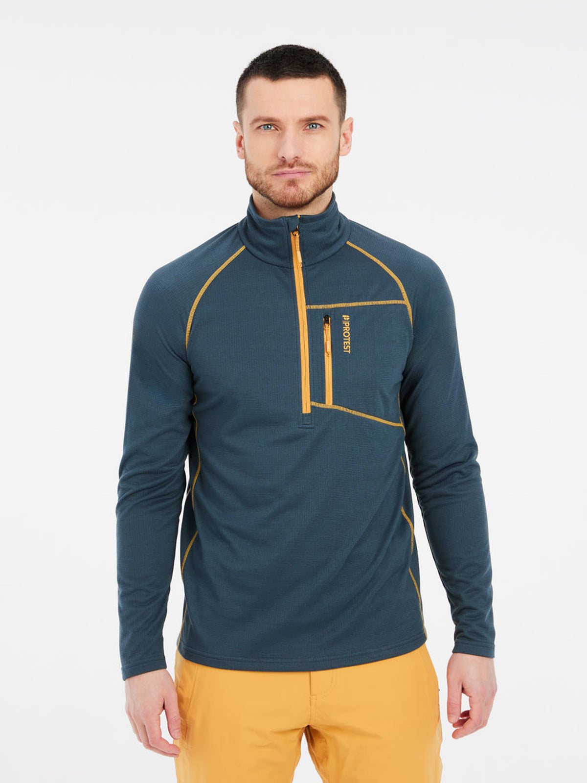 PROTEST PRTKODY 1/4 zip active to | Yale Blue