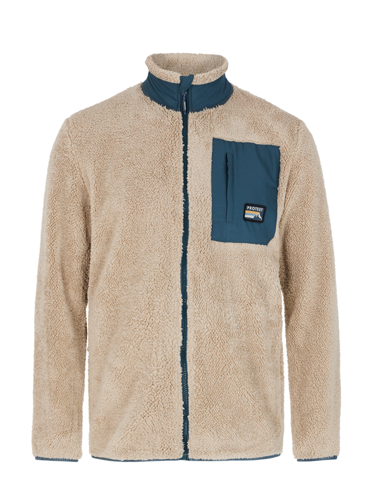 PROTEST PRTLOAD outdoor fullzipto | BambooBeige