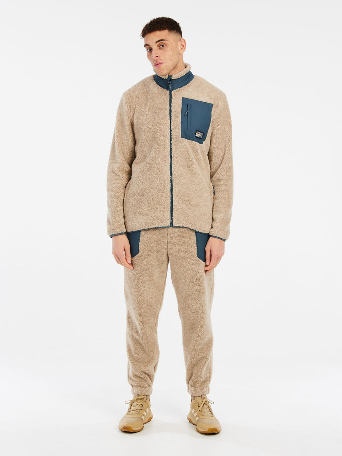 PROTEST PRTLOAD outdoor fullzipto | BambooBeige