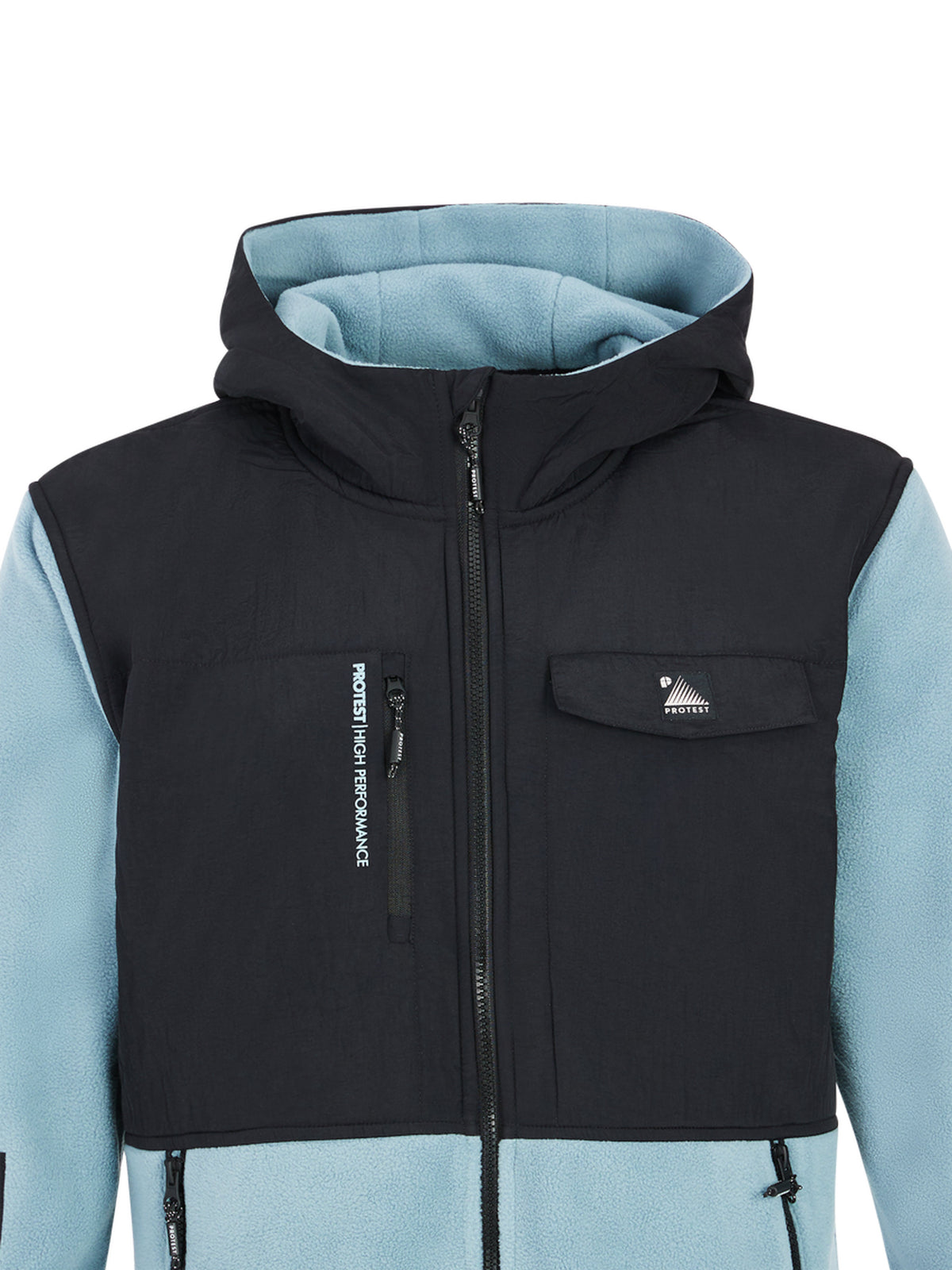 PROTEST PRTGRID outdoor fullzipto | Steel Blue
