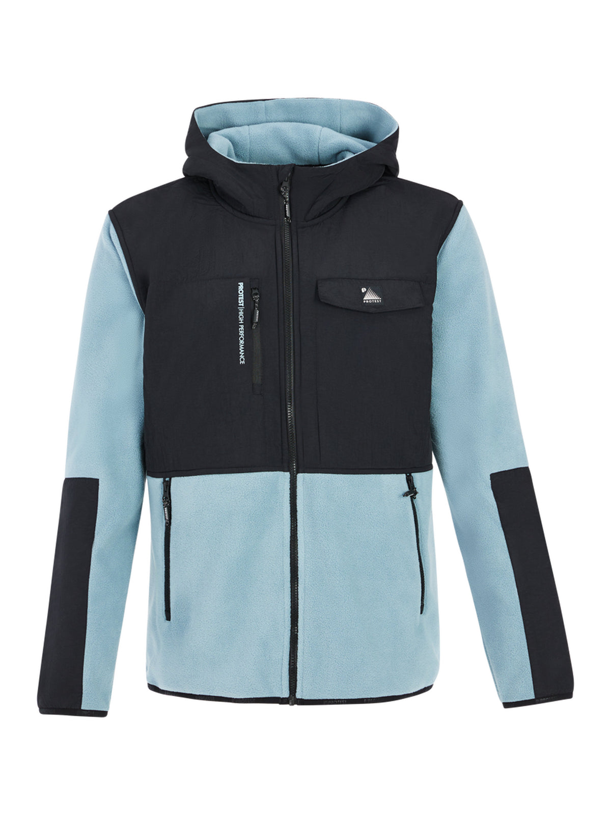 PROTEST PRTGRID outdoor fullzipto | Steel Blue