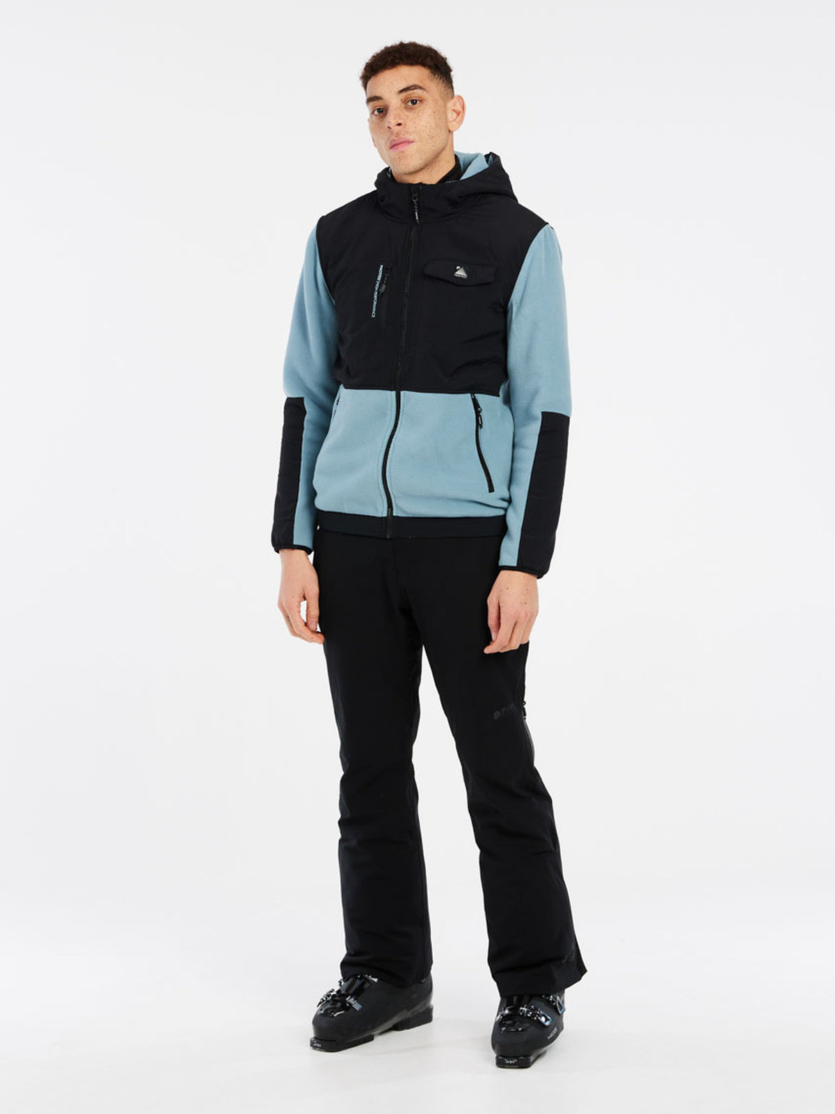 PROTEST PRTGRID outdoor fullzipto | Steel Blue