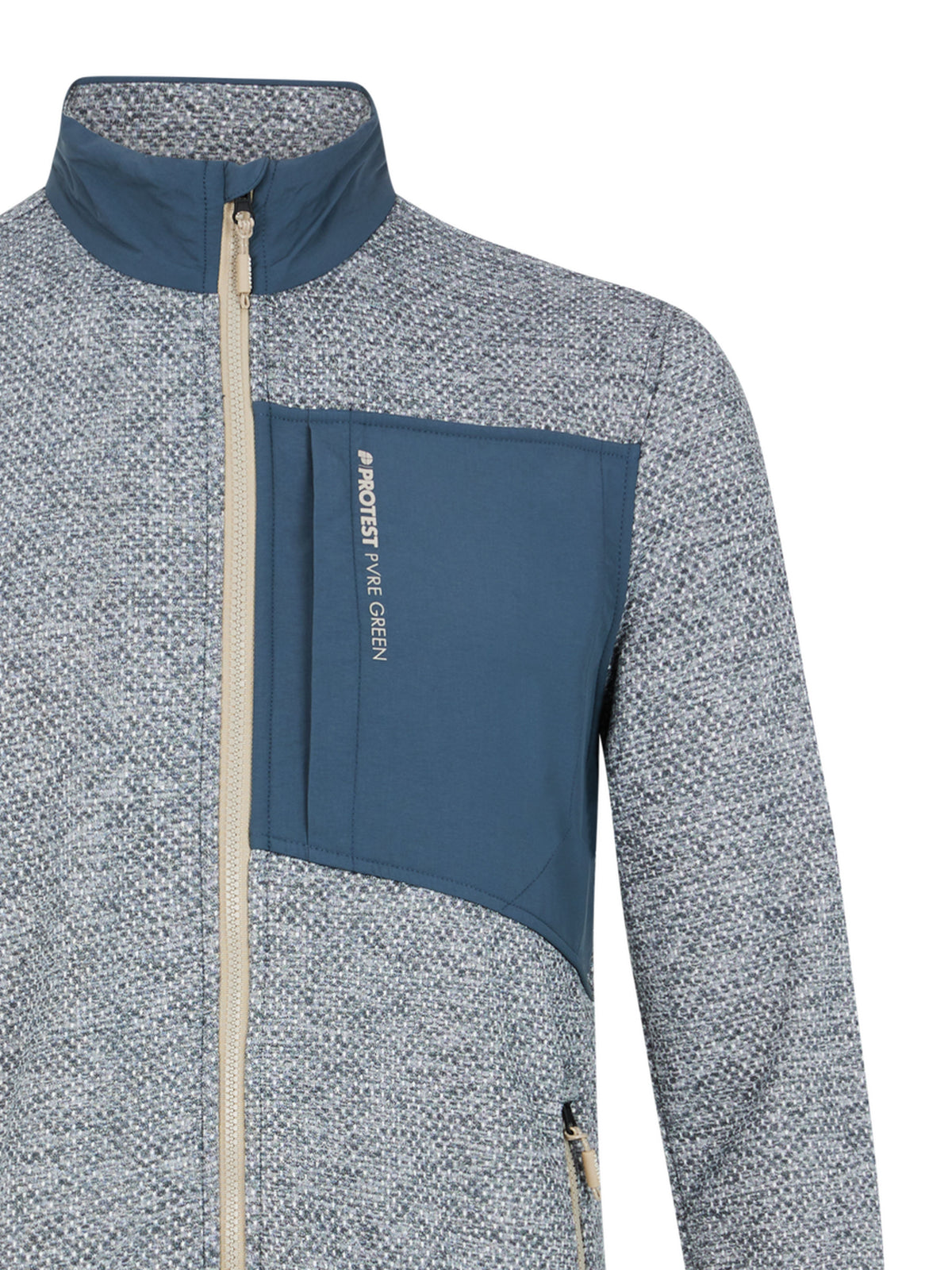 PROTEST PRTHARPER outdoor fullzip | Yale Blue