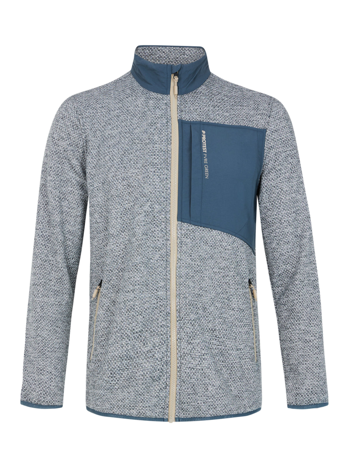 PROTEST PRTHARPER outdoor fullzip | Yale Blue