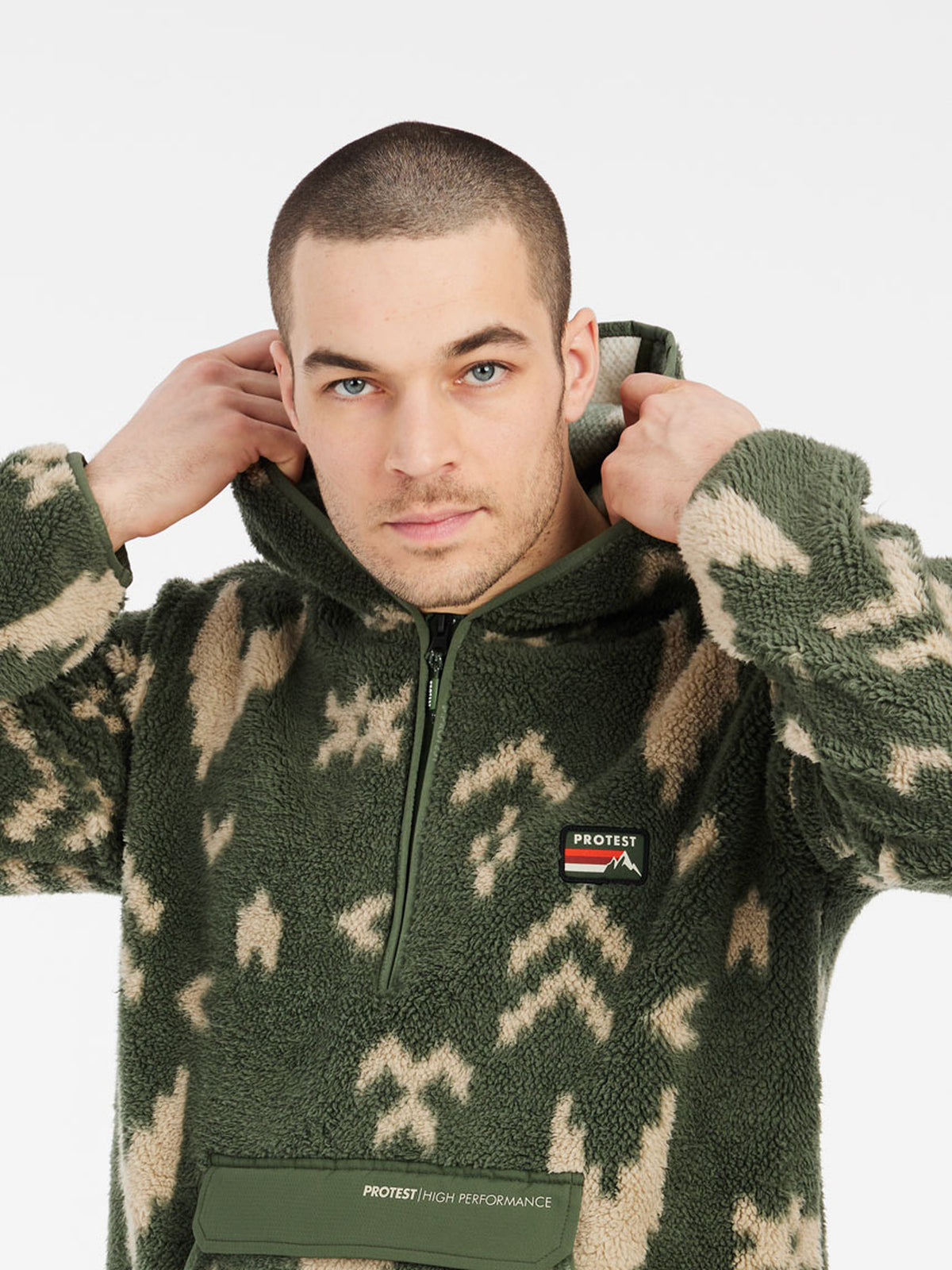 PROTEST PRTFOULDEN outdoor hoody | Thyme