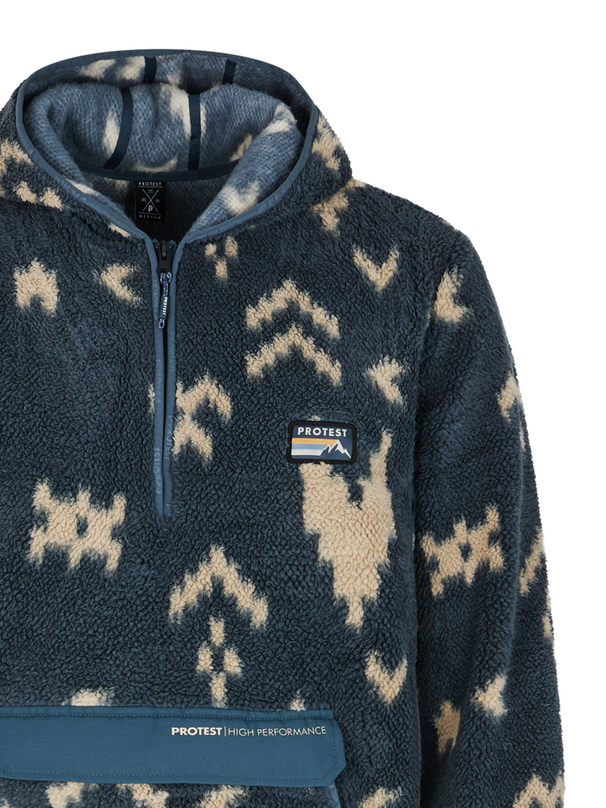 PROTEST PRTFOULDEN outdoor hoody | Yale Blue