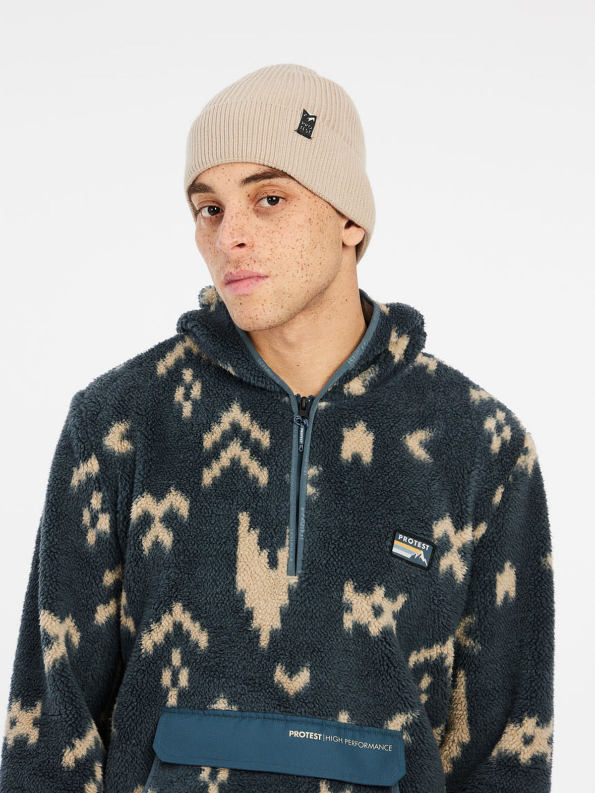 PROTEST PRTFOULDEN outdoor hoody | Yale Blue