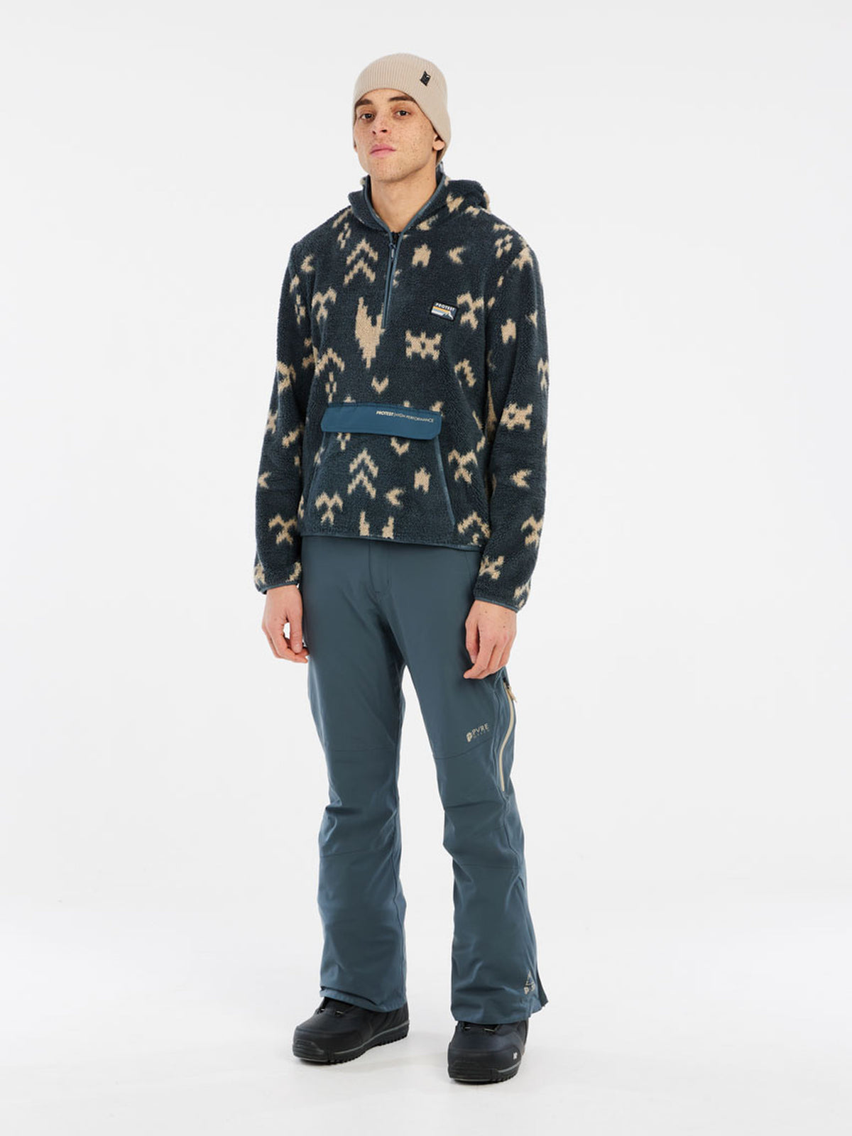 PROTEST PRTFOULDEN outdoor hoody | Yale Blue
