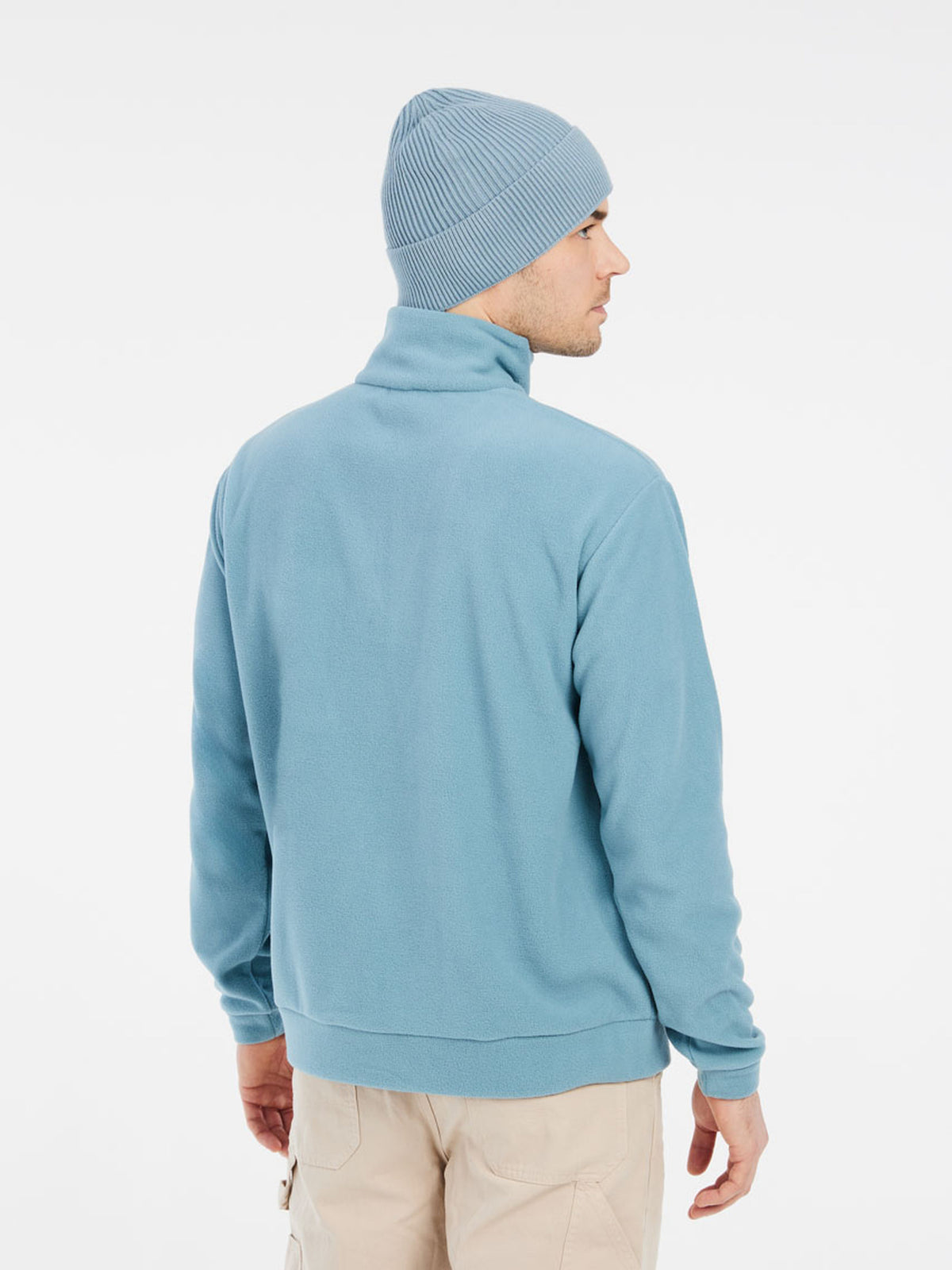 PROTEST PRTPAXTON outdoor 1/4 zip | Steel Blue