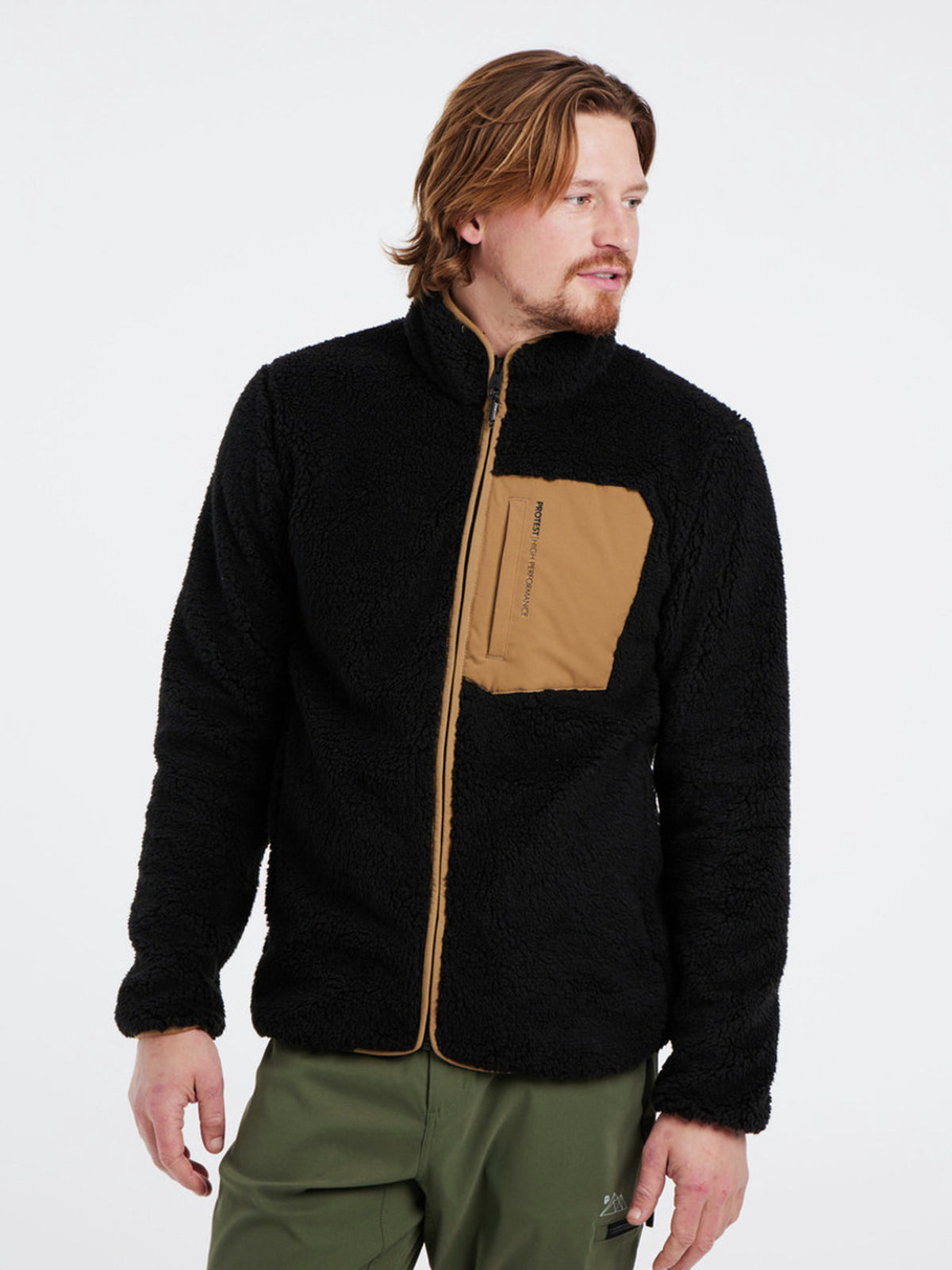 PROTEST PRTTAVE Outdoor sweaters & Zip ups | True Black