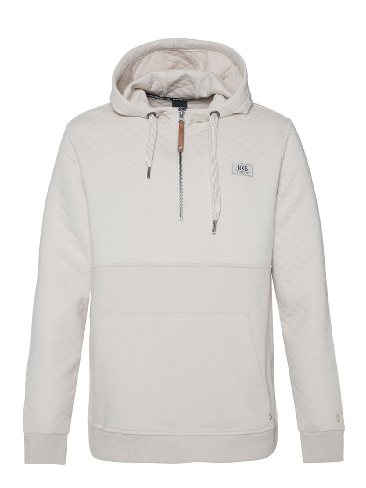 PROTEST NXGEKUNDAYO 1/4 zip hoody | Kitoffwhite