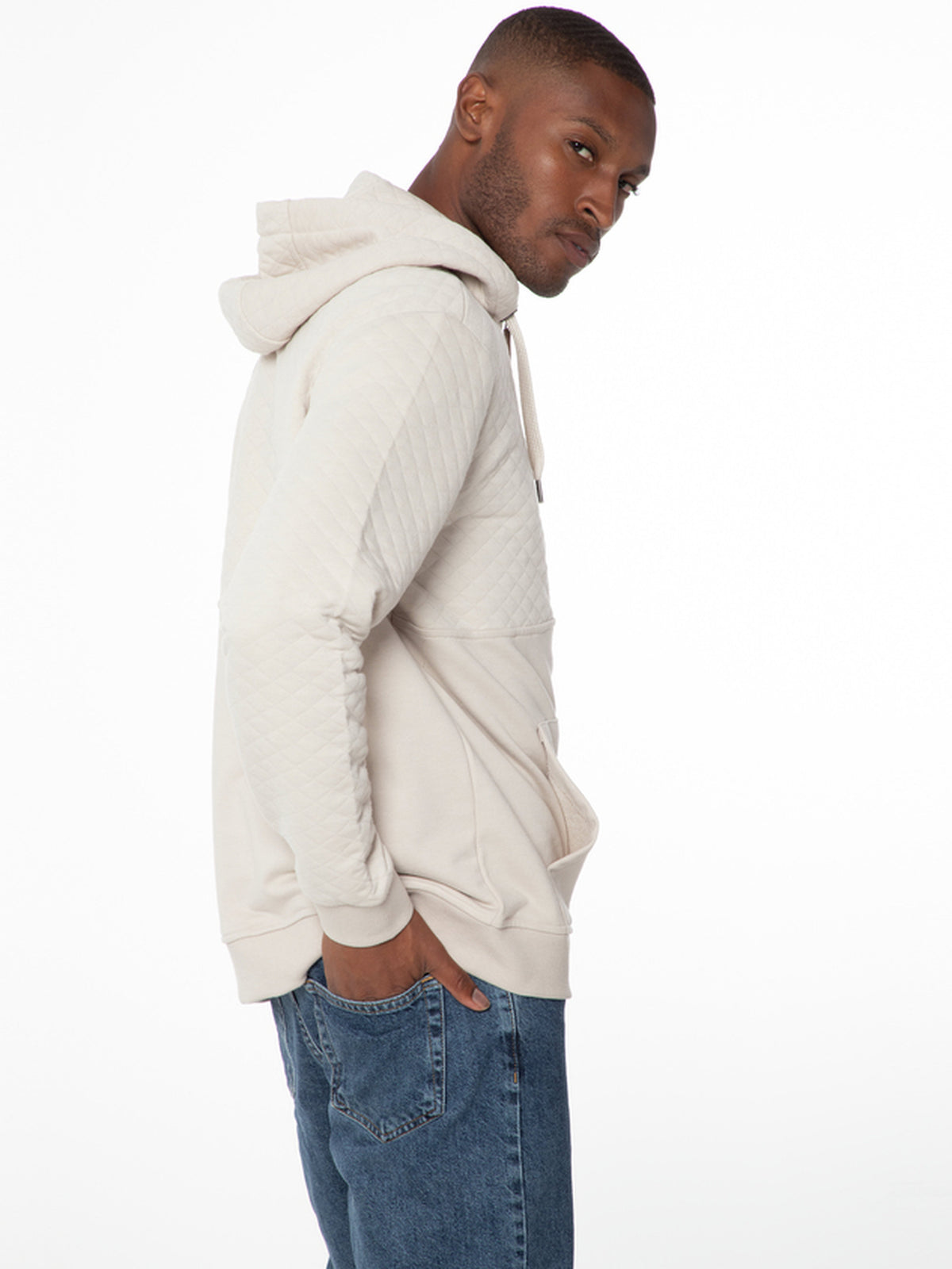 PROTEST NXGEKUNDAYO 1/4 zip hoody | Kitoffwhite