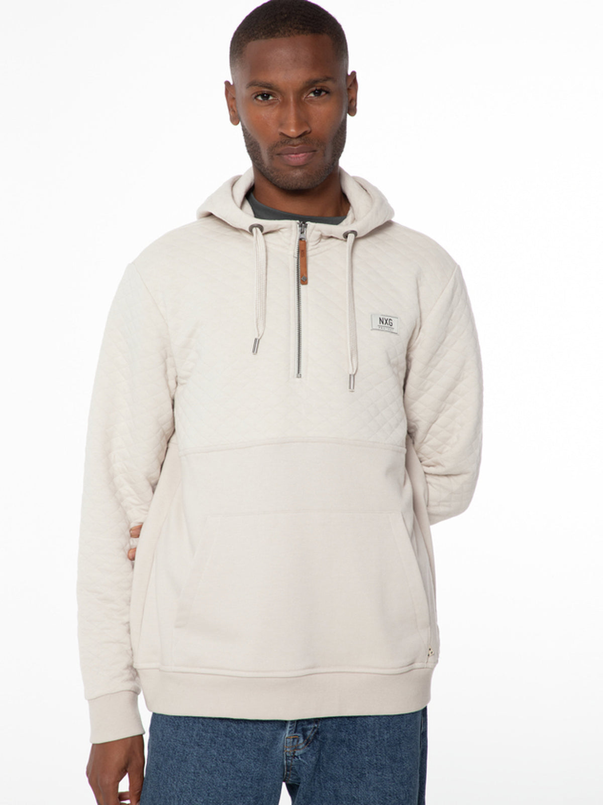 PROTEST NXGEKUNDAYO 1/4 zip hoody | Kitoffwhite
