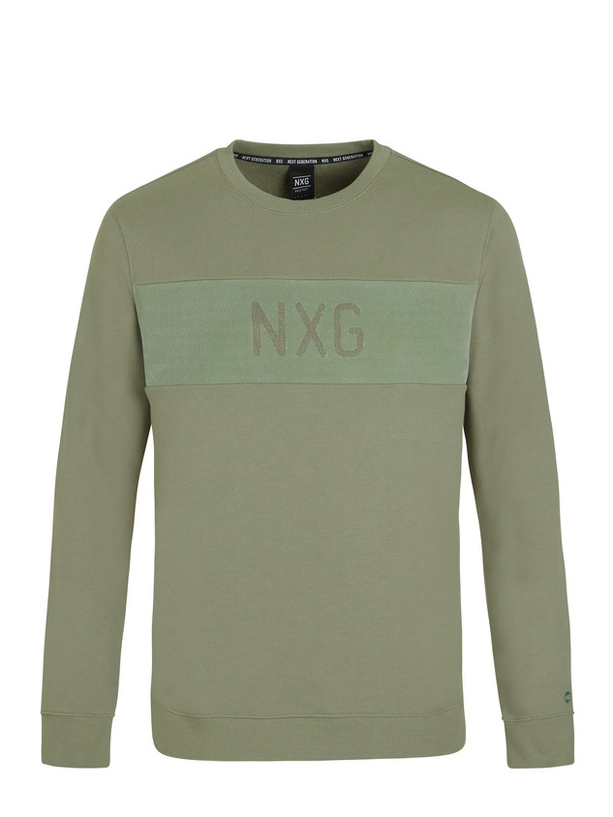 PROTEST NXGKEETON sweatshirt | Green Spray