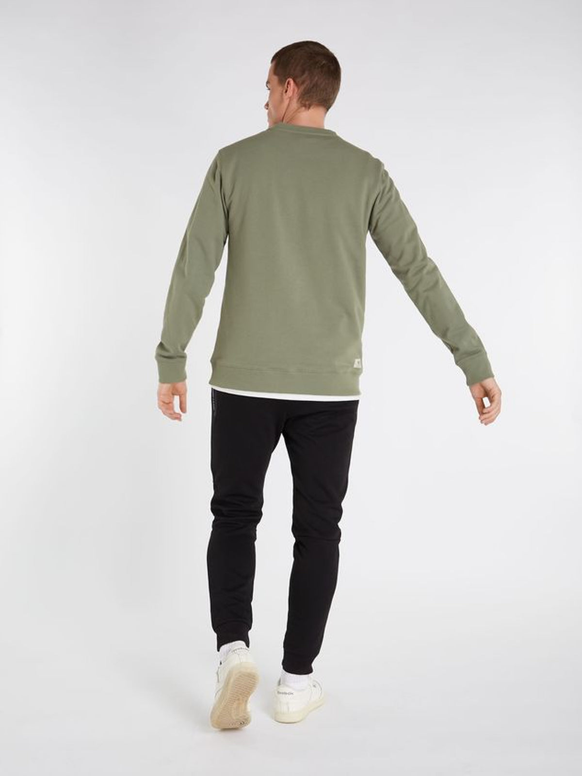 PROTEST NXGKEETON sweatshirt | Green Spray