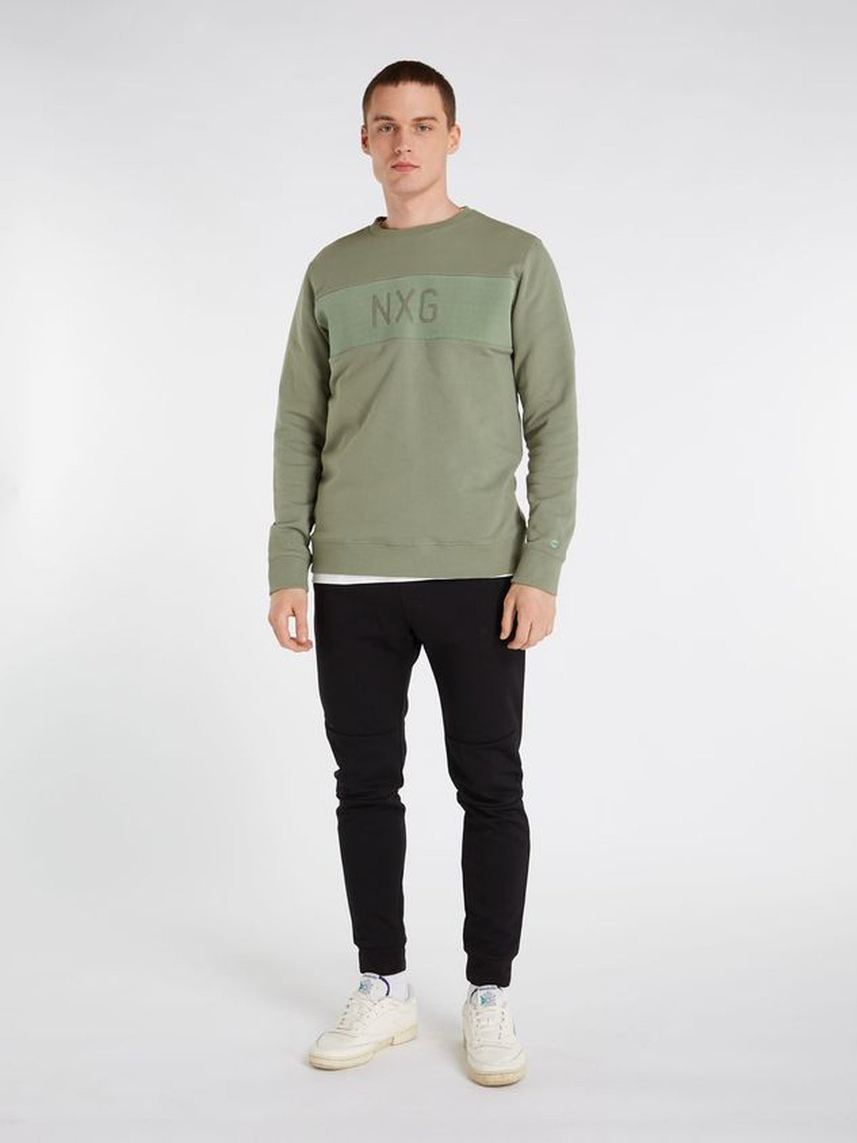 PROTEST NXGKEETON sweatshirt | Green Spray