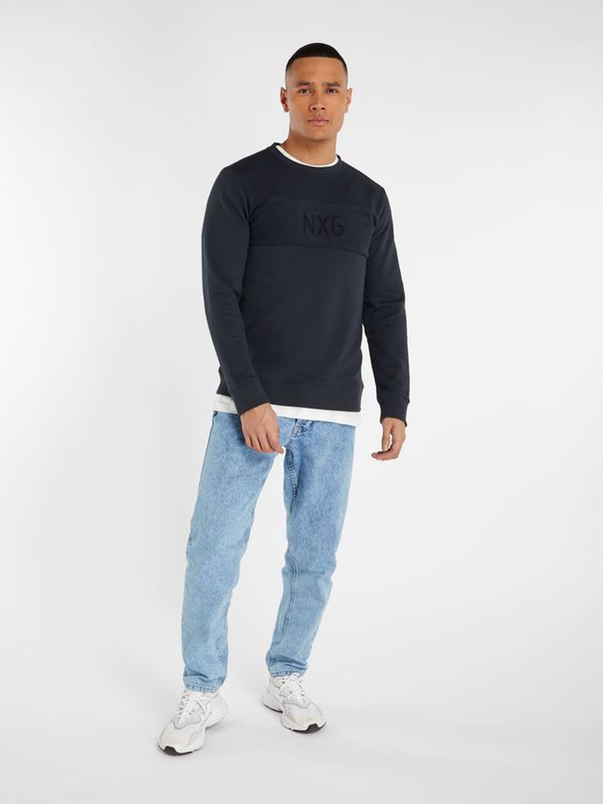PROTEST NXGKEETON sweatshirt | Deep Ocean