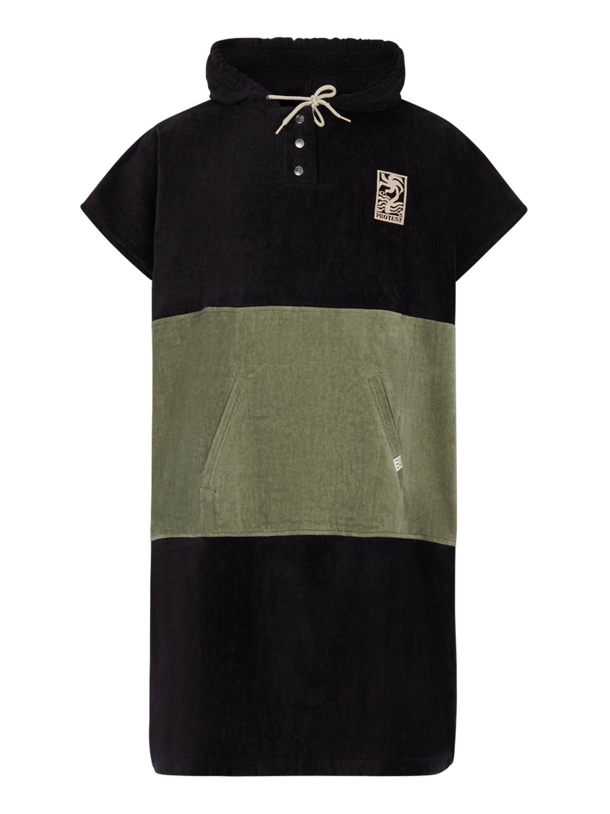 PROTEST PRTCELLA poncho | True Black