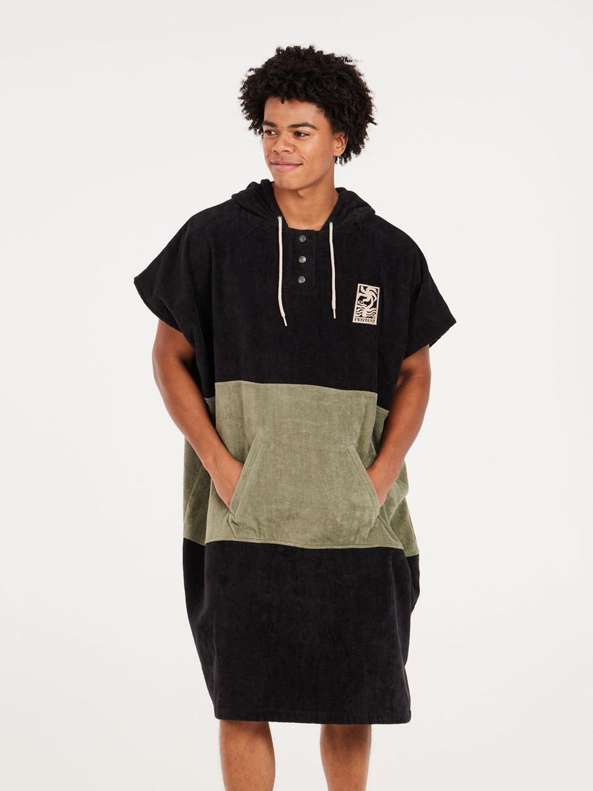 PROTEST PRTCELLA poncho | True Black