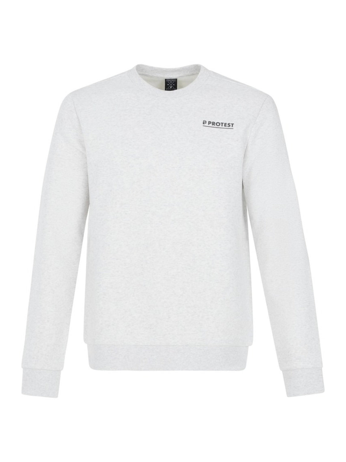 PROTEST PRTVITO Sweatshirts | White Melange