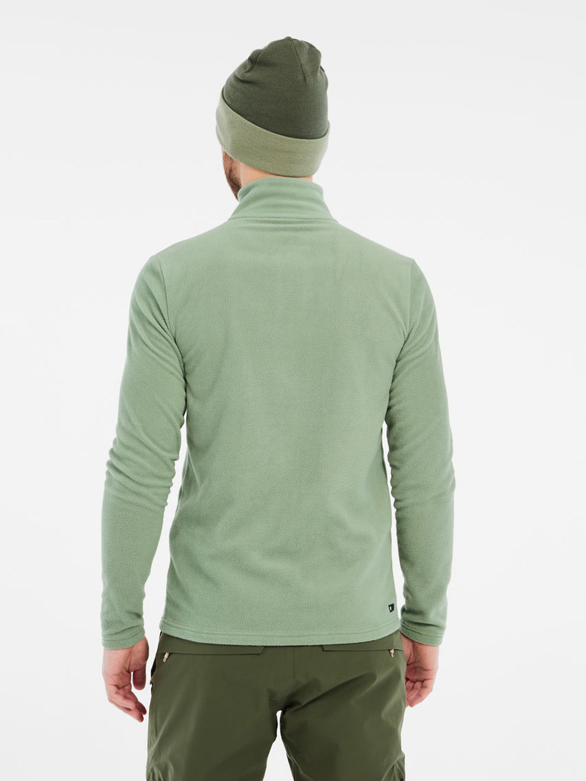 PROTEST PERFECTO 1/4 zip top | Marl Green