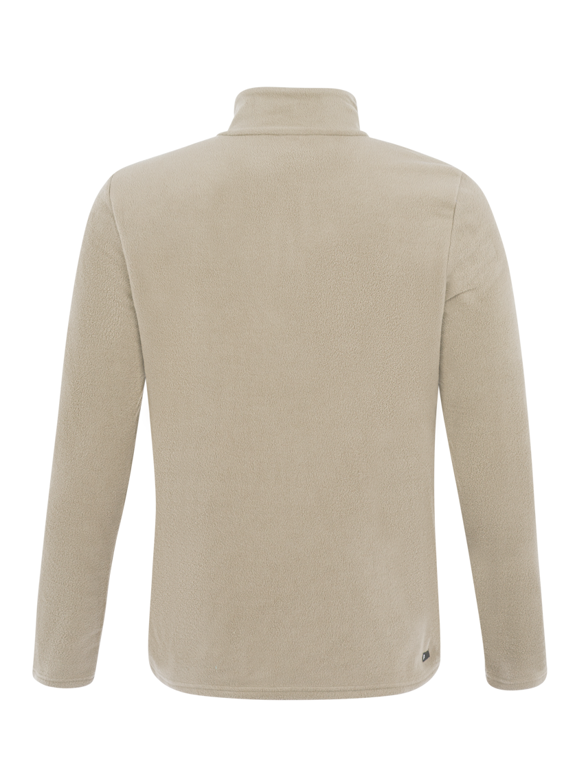 PROTEST PERFECTO 1/4 Zip Top | BambooBeige