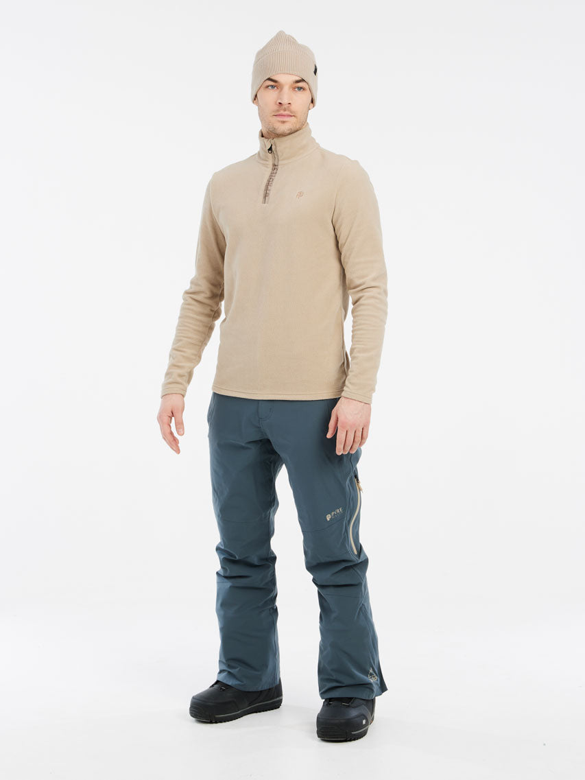 PROTEST PERFECTO 1/4 Zip Top | BambooBeige