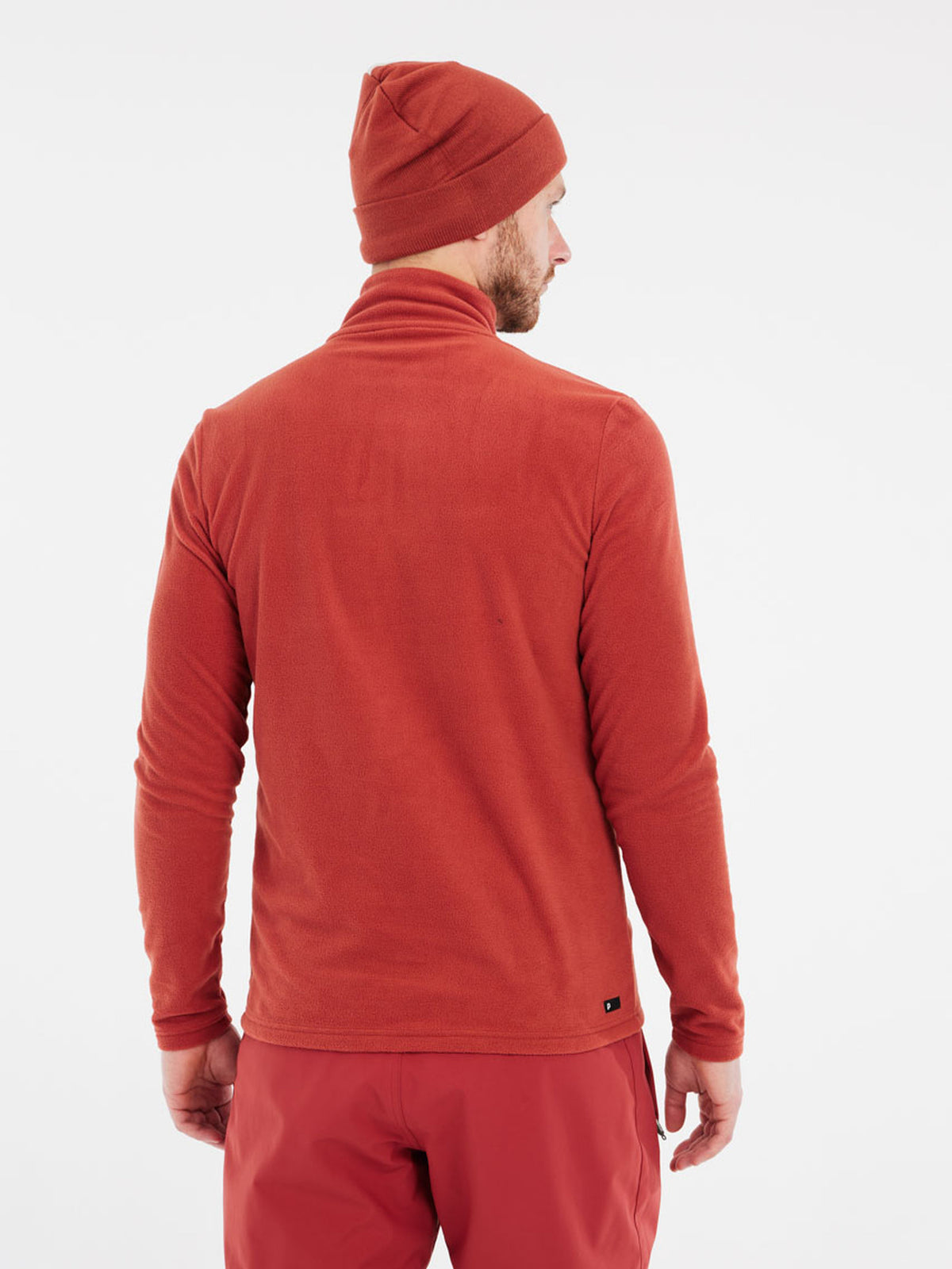 PROTEST PERFECTO 1/4 zip top | Barn Red