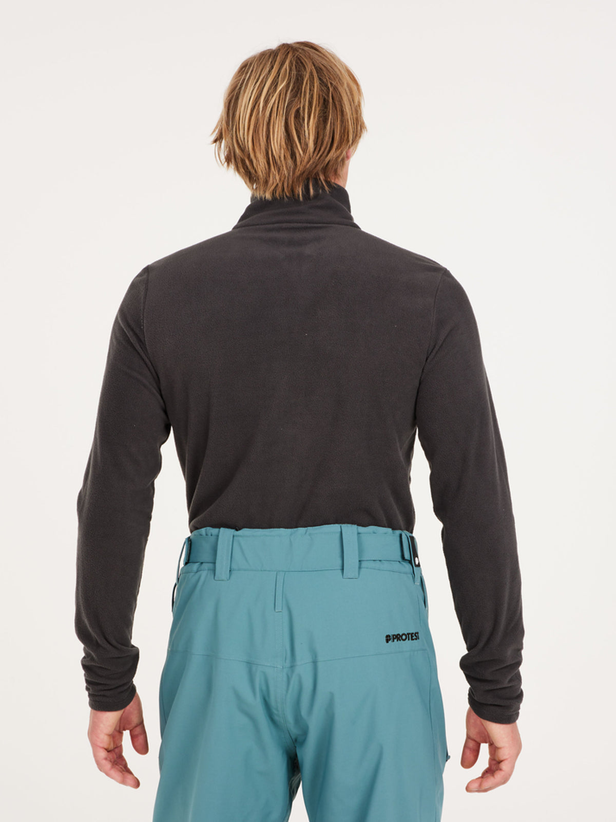 PROTEST PERFECTO 1/4 zip top | Deep Grey