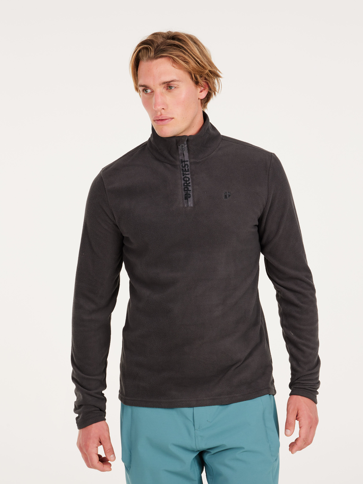 PROTEST PERFECTO 1/4 Zip Top | Deep Grey