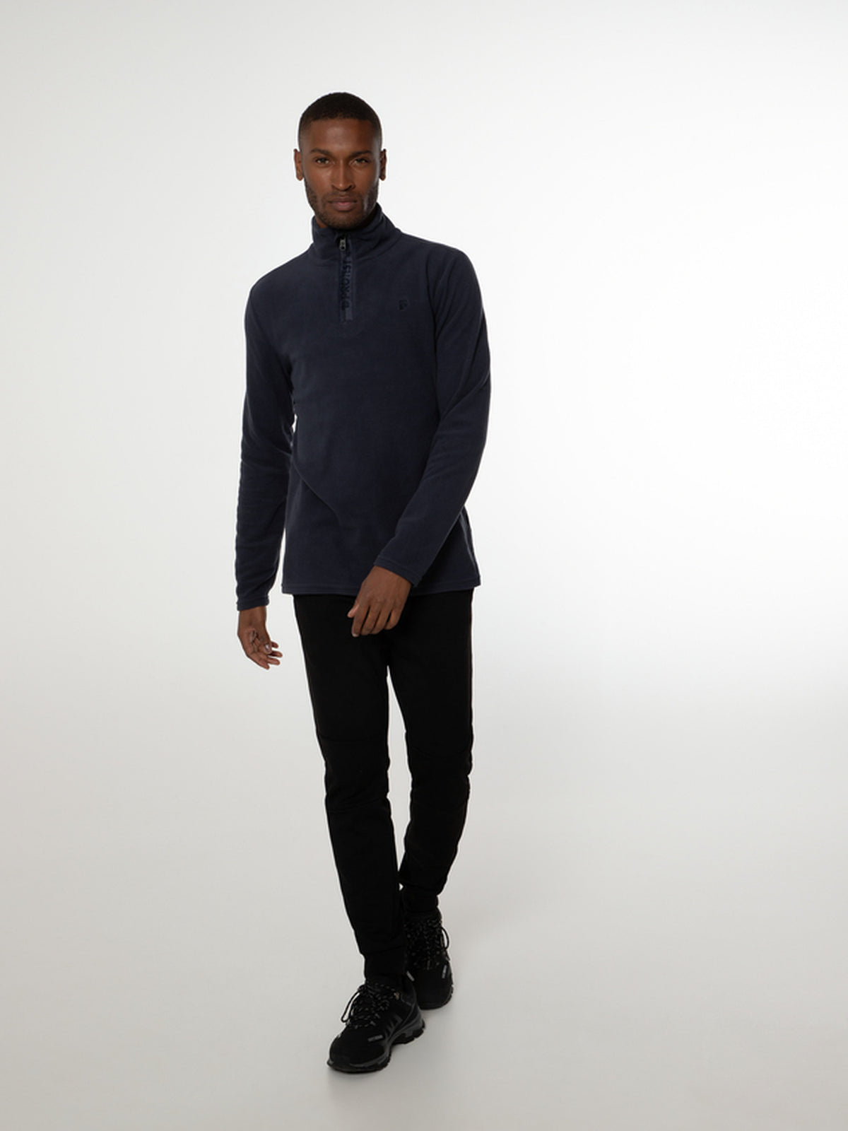 PROTEST PERFECTO 1/4 zip top | Space Blue