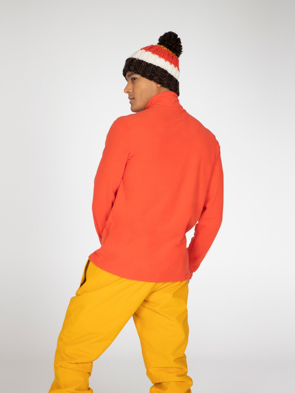 PROTEST PERFECTO 1/4 zip top | Orange Fire