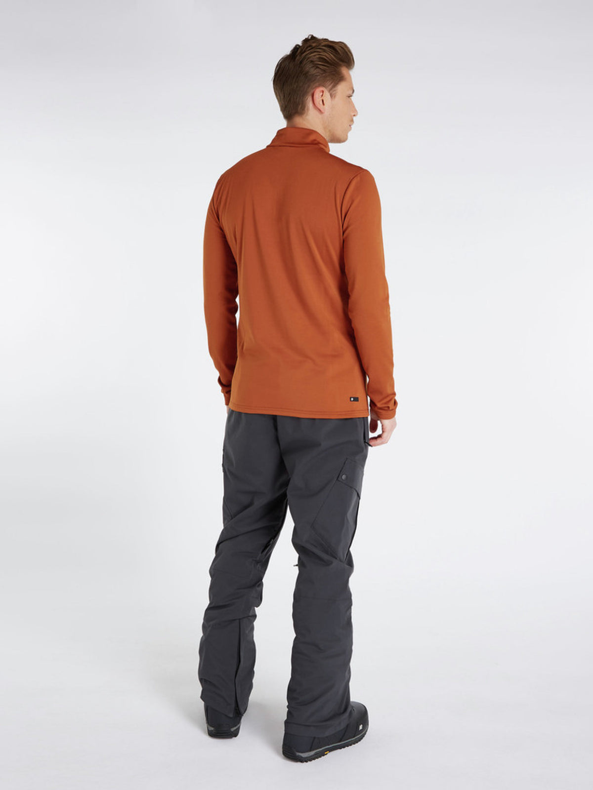 PROTEST WILL 1/4 zip top | Umberorange