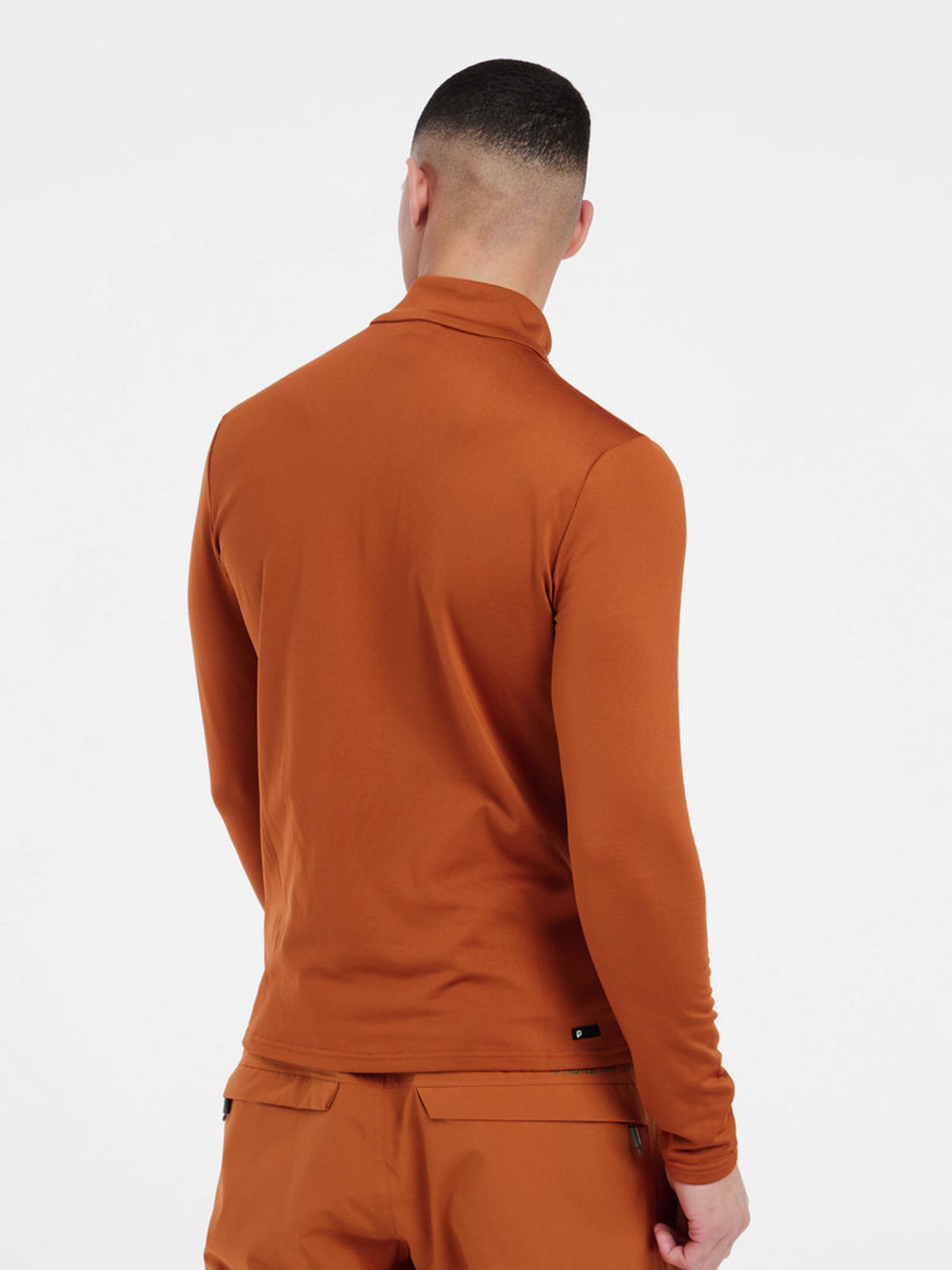 PROTEST WILL 1/4 zip top | Umberorange