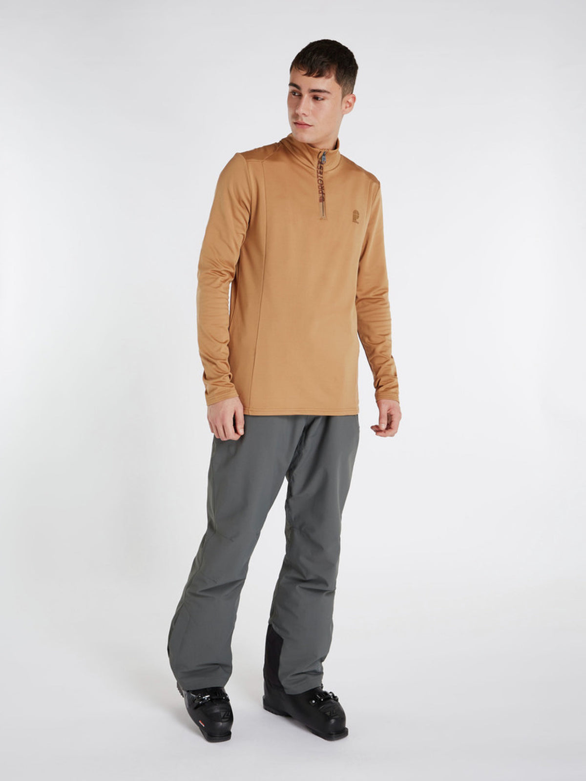PROTEST WILL 1/4 zip top | Fudgecamel