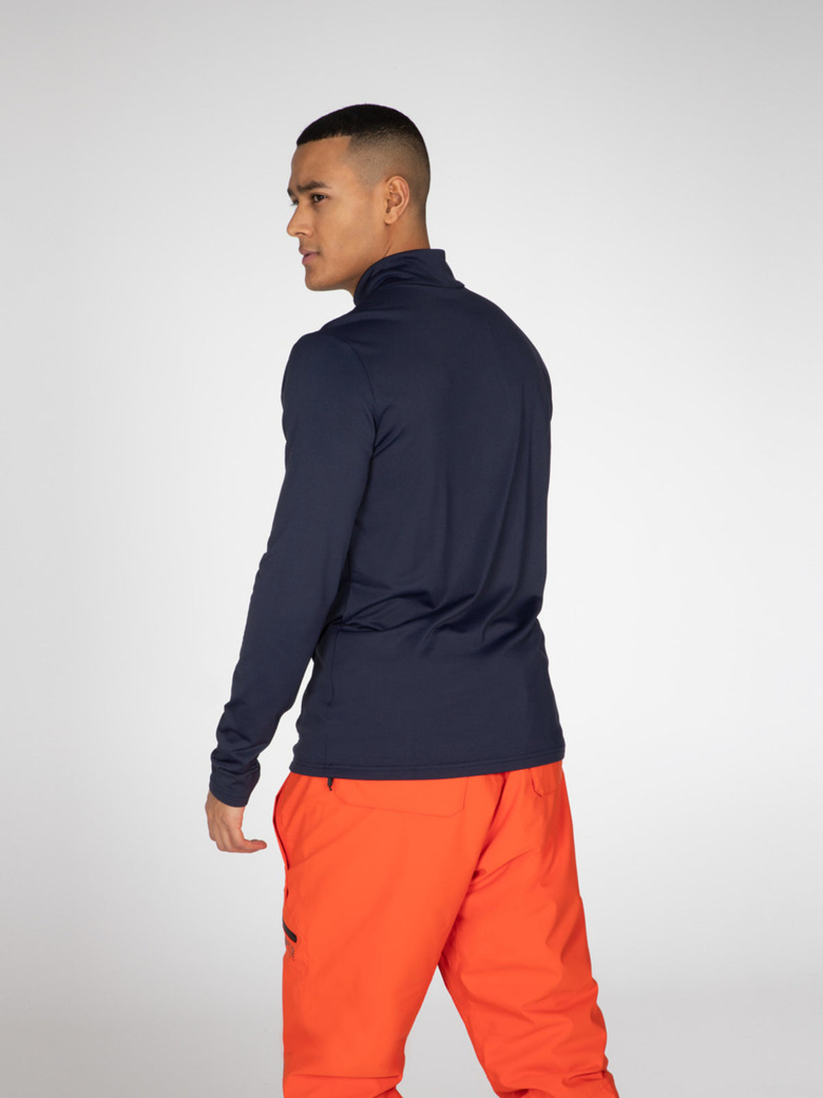 PROTEST WILL 1/4 zip top | Space Blue