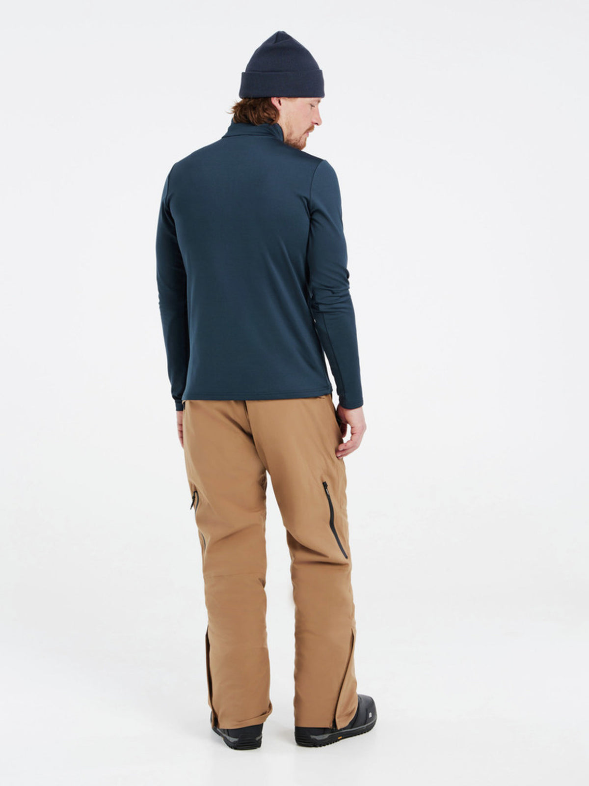 PROTEST WILL 1/4 zip top | Blue Nights